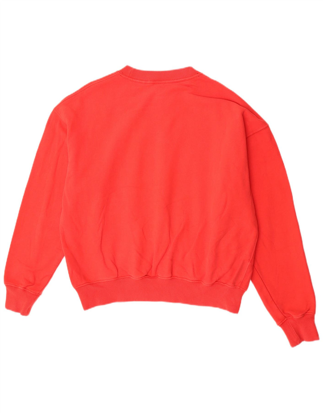 Superdry Sudadera extragrande para mujer, jersey, Reino Unido 44, algodón rojo grande