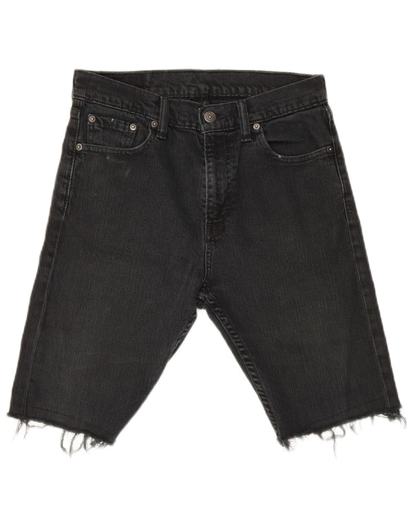 Levi's Shorts vaqueros para hombre W29 Small Black Cotton