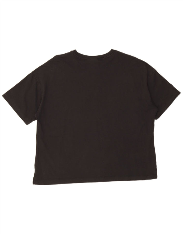 Champion Camiseta con gráfico extragrande para mujer UK 40 Grande Negro