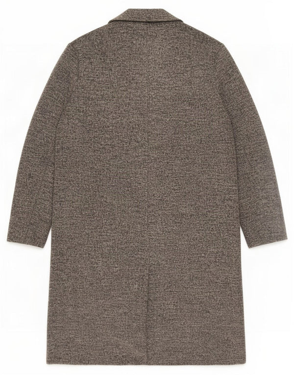 Calvin Klein Jeans Abrigo para mujer UK 40 XL Poliéster moteado gris