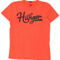 Tommy Hilfiger Camiseta gráfica para hombre Top Naranja mediano