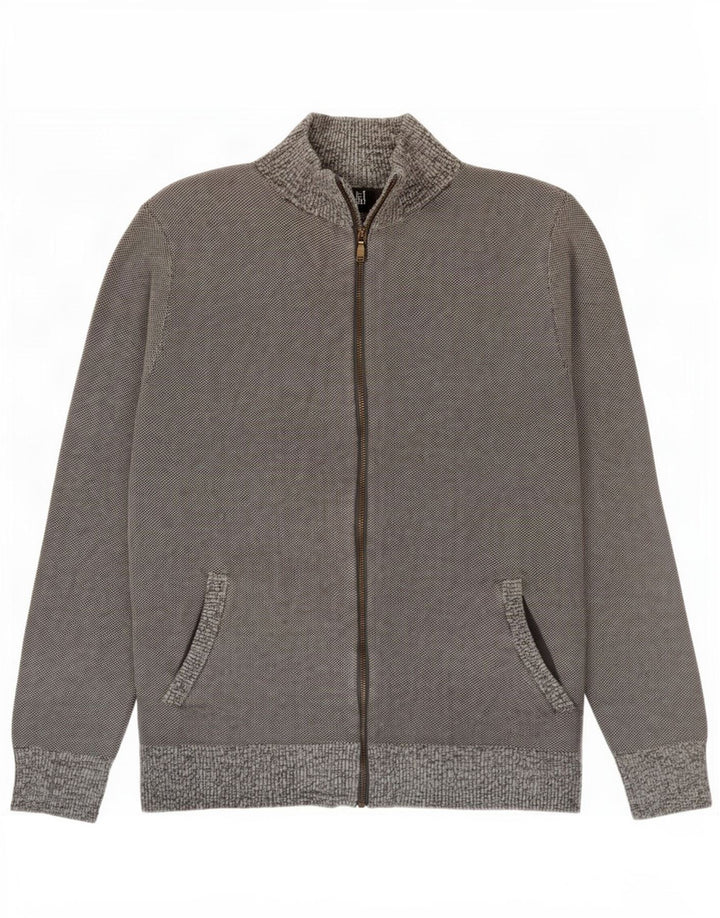Cárdigan para hombre de White Stuff, talla pequeña, de algodón gris