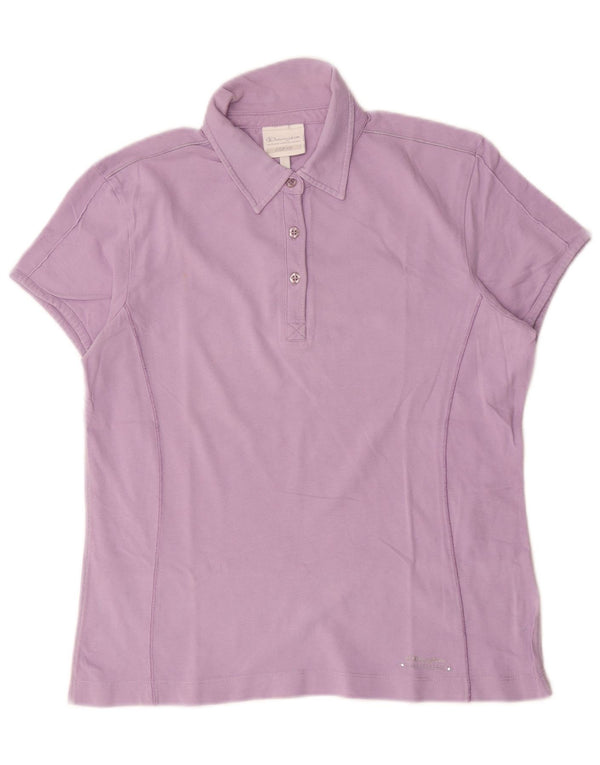Champion Polo Easy Fit para mujer UK 20 2XL Púrpura