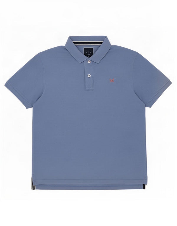 Crew Clothing Polo para hombre XL Algodón azul