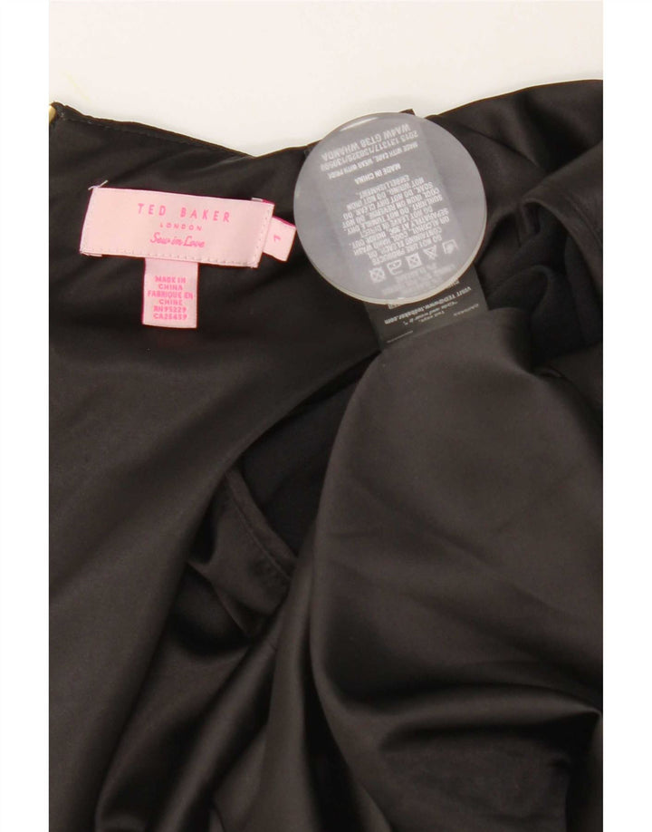 Mono corto para mujer Ted Baker Talla 1 XS Negro Poliéster