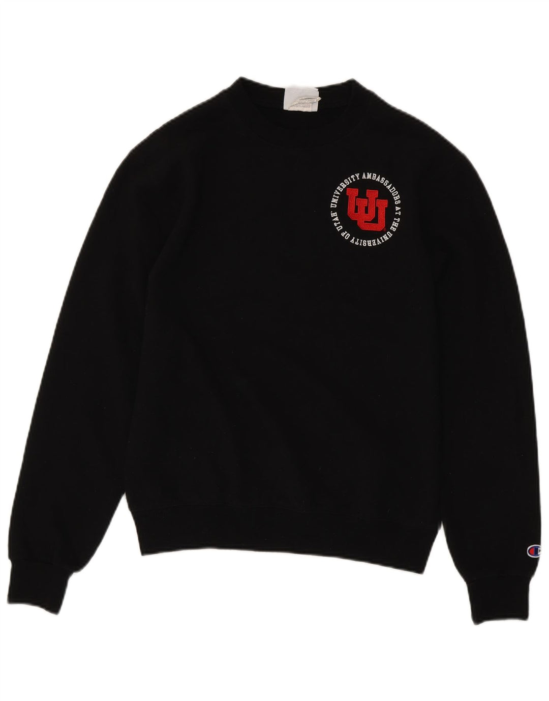 Champion Sudadera Gráfica para Hombre Jersey Pequeño De Algodón Negro