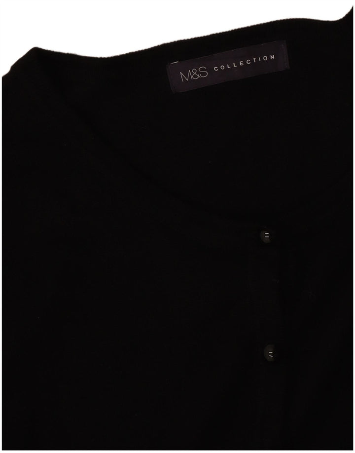 Marks & Spencer - Cárdigan para mujer, talla 40, talla mediana, color negro