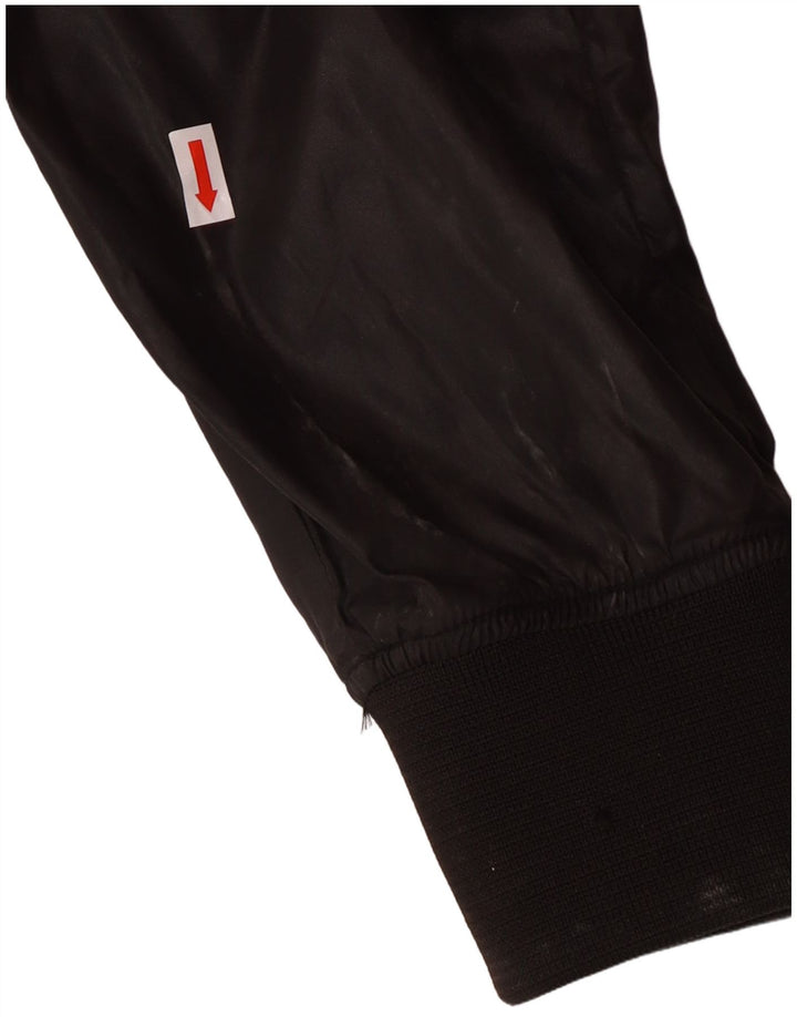 G-Star Mens Graphic Bomber Jacket UK 38 Mediano Poliamida Negra