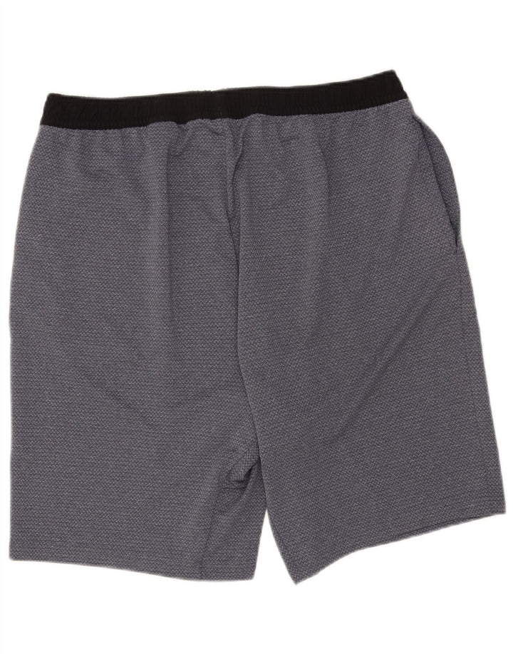 Reebok Pantalones cortos deportivos para hombre XL Gris Poliéster