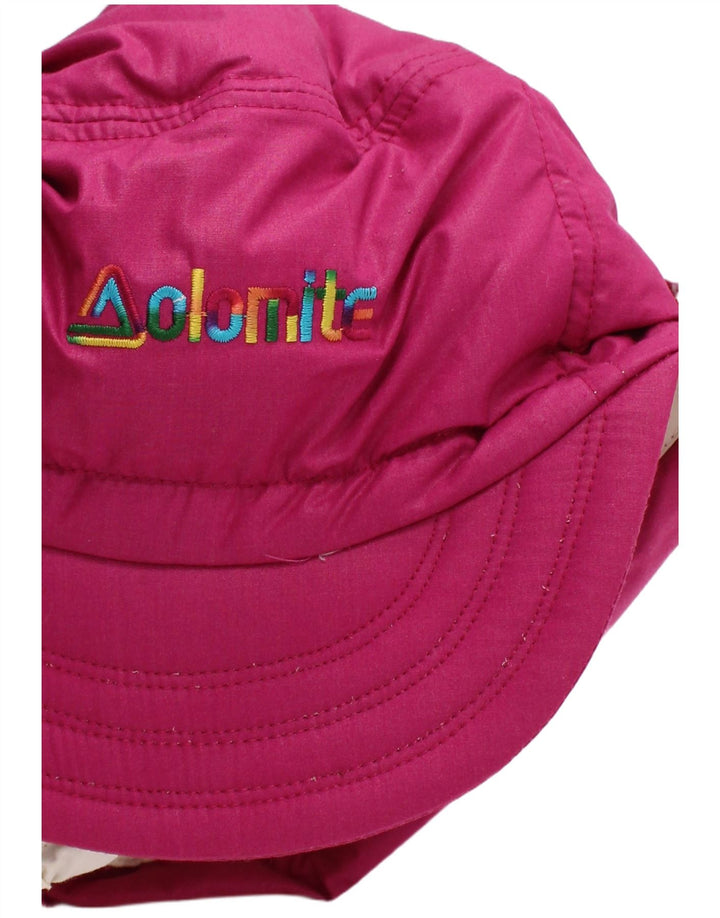 Dolomite Gorro Trapper acolchado con orejeras para mujer, talla grande, color rosa