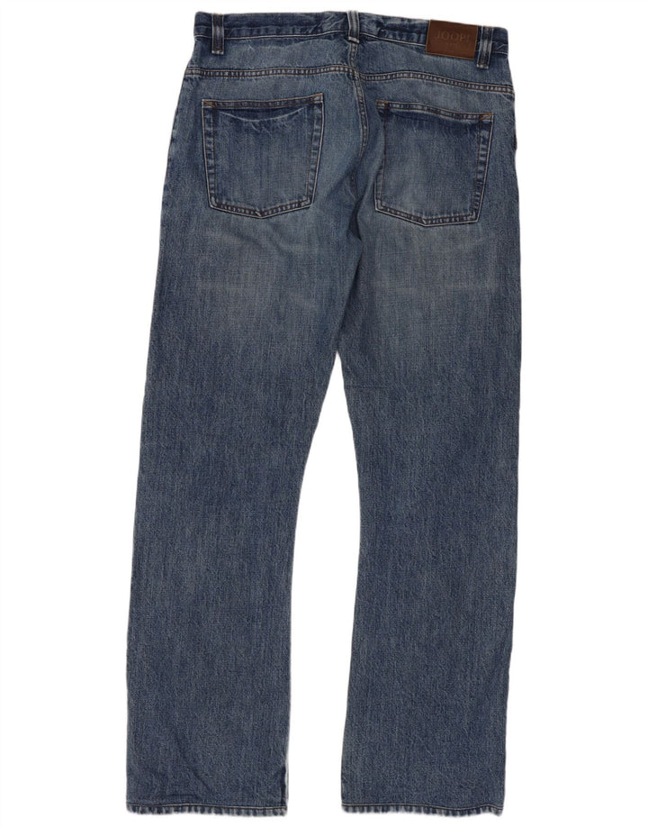 Vaqueros Joop Hombre Bootcut W33 L34 Algodón Azul