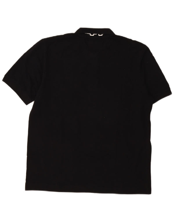 Kappa Polo Hombre XL Algodón Negro