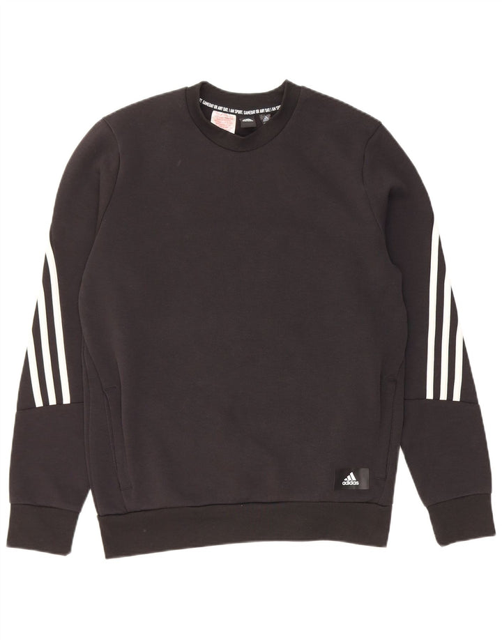 ADIDAS Sudadera Niño Jumper 13-14 Años Negro Algodón