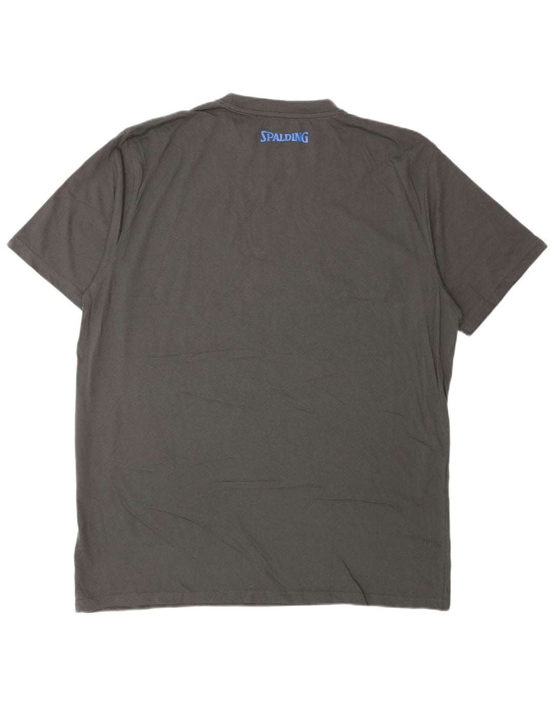 SPALDING Camiseta gráfica para hombre Top 3XL Algodón gris