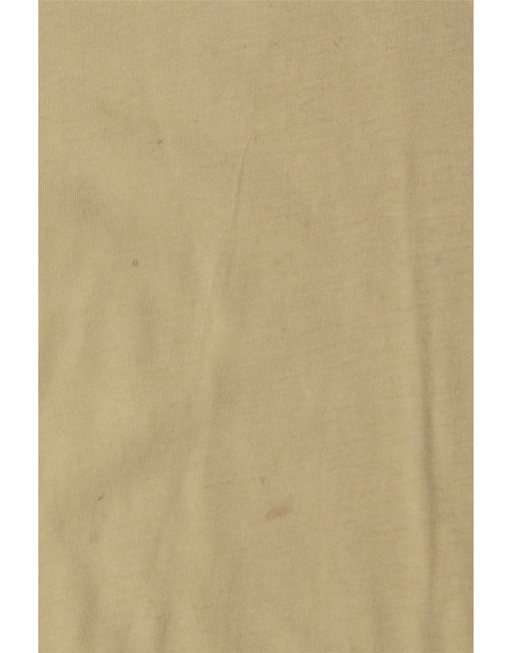 Camiseta NIKE Hombre Top Medium Amarillo Algodón