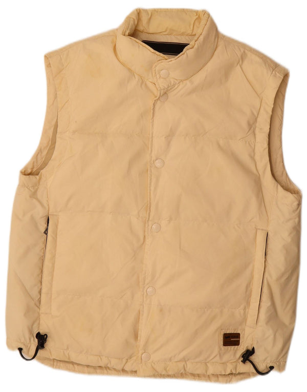 Chaleco acolchado para hombre Gas UK 40 Large Poliamida beige