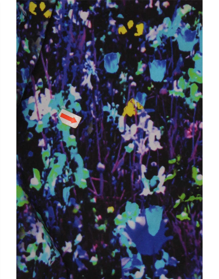 COAST Vestido tubo con estampado abstracto para mujer UK 10 Small Multicolor