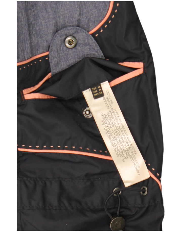 Massimo Dutti Chaqueta Utility Hombre UK 38 Medium Azul Marino Nylon