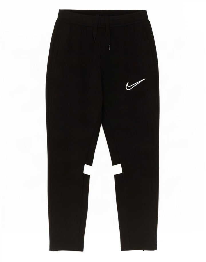 Nike Pantalones de chándal para niños 8-9 años Pequeño Negro Colorblock Poliéster