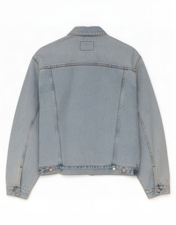Chaqueta vaquera uniforme para hombre UK 40 Algodón azul grande