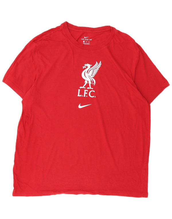Nike Liverpool - Camiseta gráfica para hombre, talla 2XL, algodón rojo