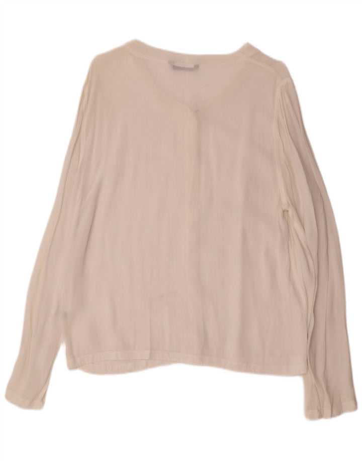Marks & Spencer Blusa para mujer UK 46 Grande Blanco