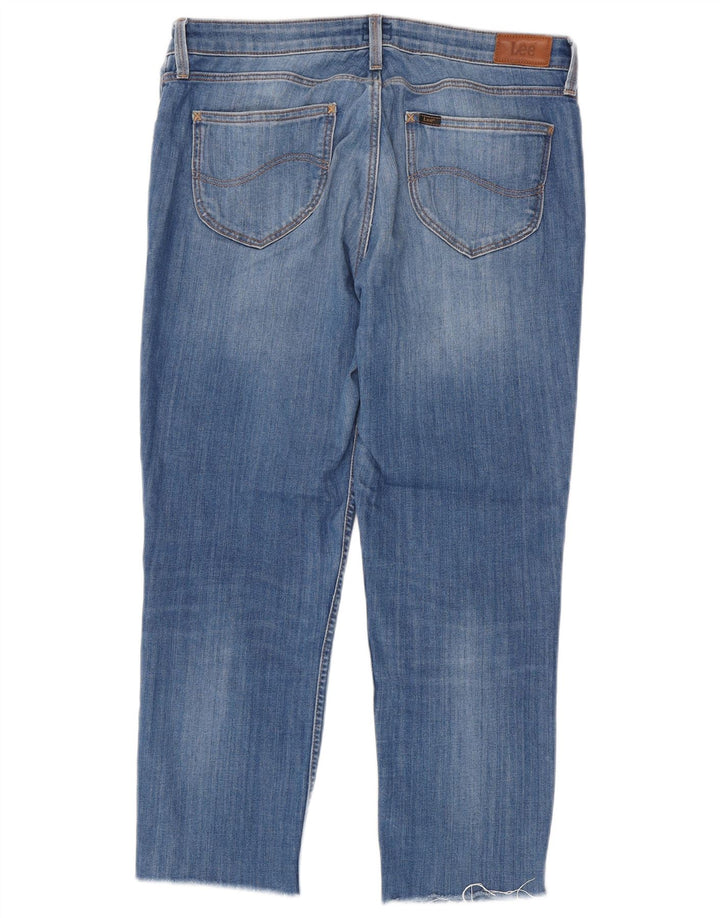 Lee Jeans Cortos Scarlett para Mujer W33 L25 Algodón Azul