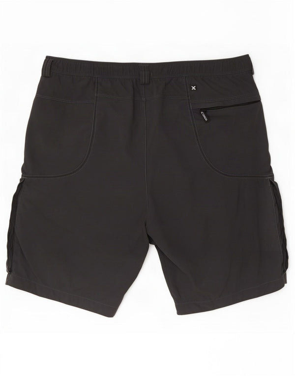 Montura Pantalones Cortos Cargo Para Hombre Grande W34 Gris