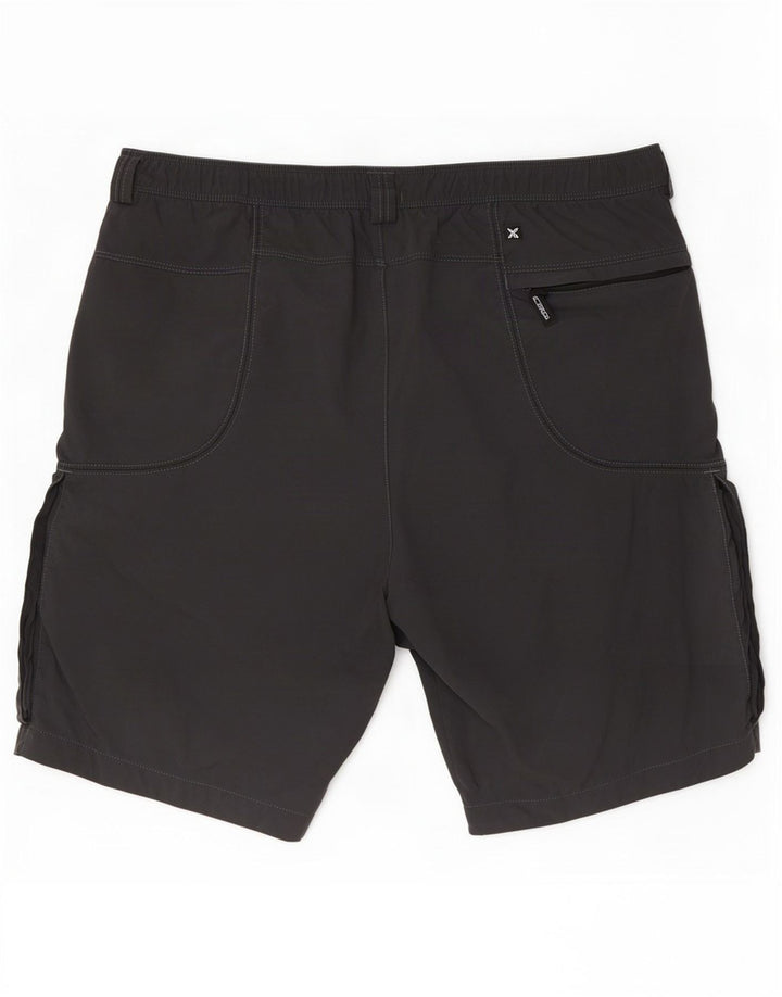 Montura Pantalones Cortos Cargo Para Hombre Grande W34 Gris