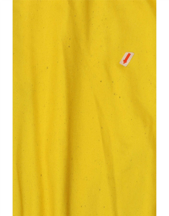 Essegi Chaqueta superior de chándal con gráfico para hombre Poliéster geométrico amarillo medio