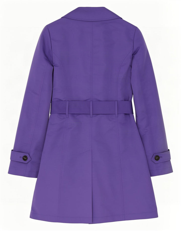 Marks & Spencer Gabardina para mujer UK 40 Poliéster morado medio