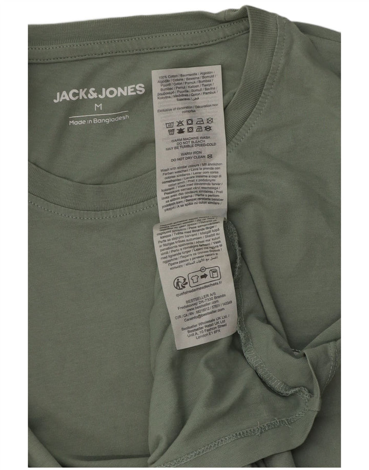 Camiseta Jack & Jones Hombre Top Medium Verde Algodón
