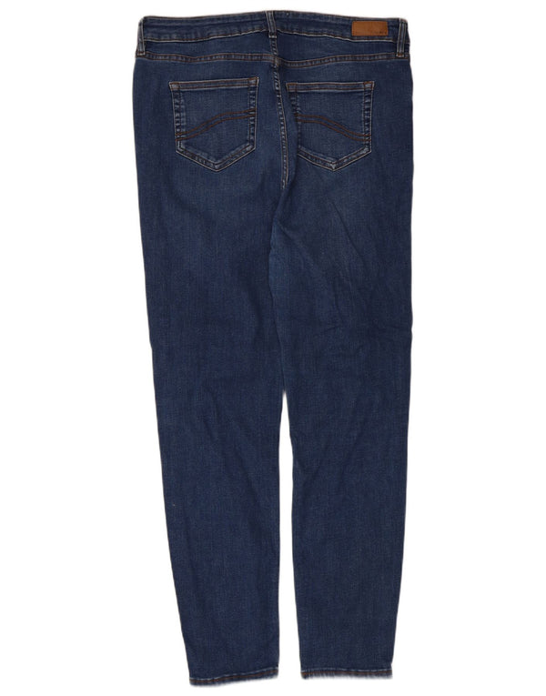 Vaqueros ajustados de cintura alta Harlow para mujer de Fat Face UK 46 Large W32 L27 Azul