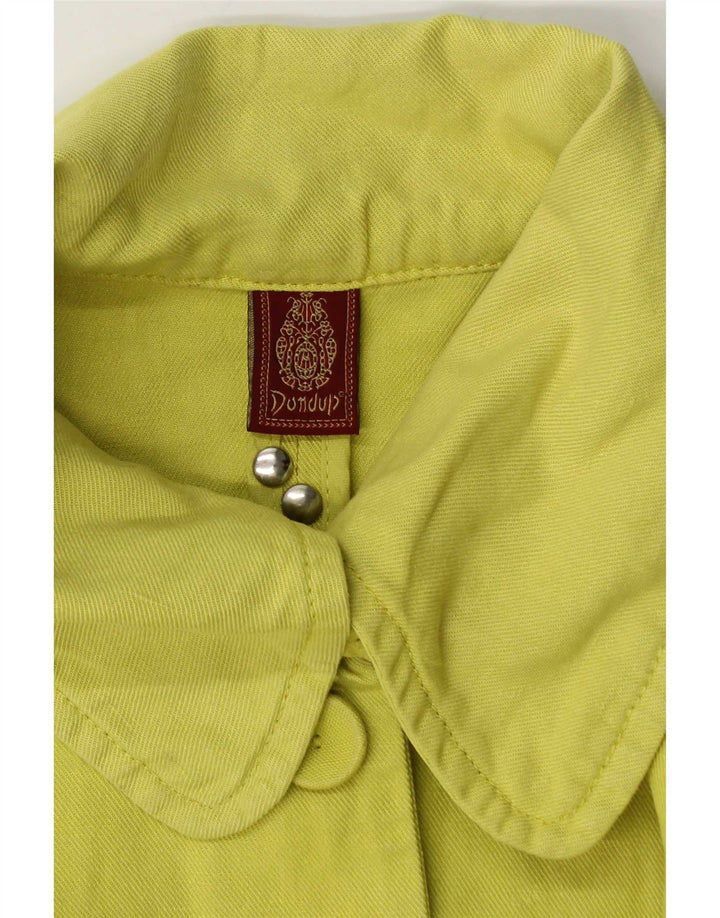 Vintage mujer abrigo Reino Unido 14 verde grande