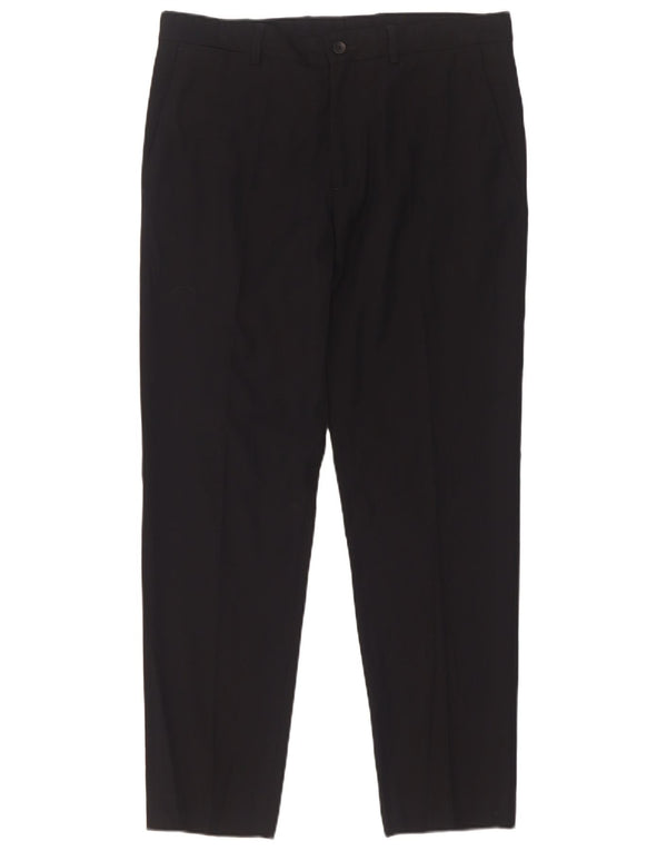 Zara Mens Slim Chino Pantalones EU 40 Medium W31 L29 Negro