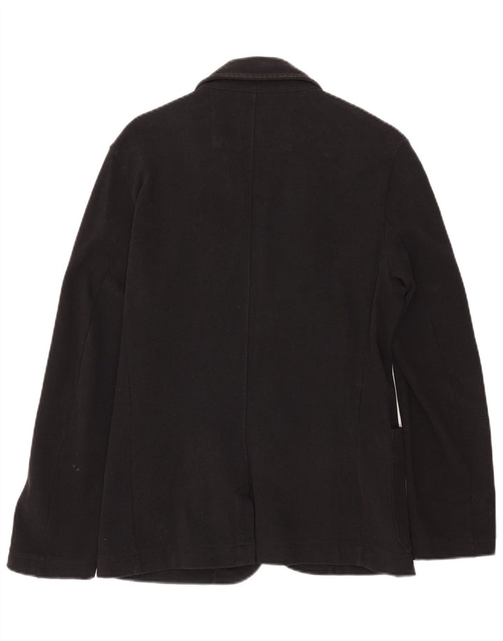 Guess Chaqueta Blazer Slim Fit con 2 Botones para Hombre UK 32 2XS Algodón Negro