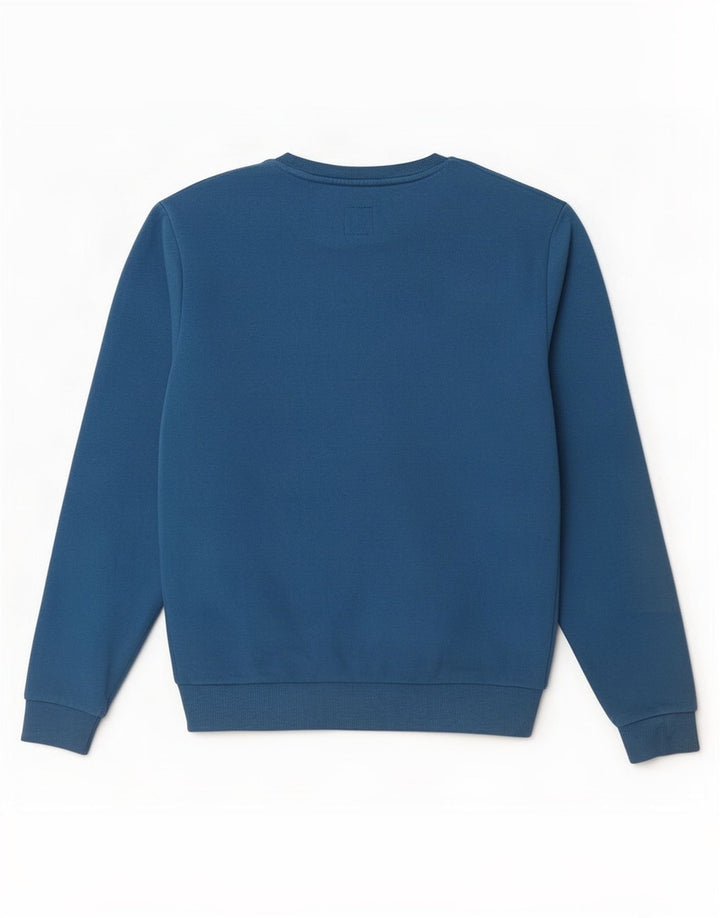 Jack Wills Hombre Sudadera Jumper Azul Medio Algodón