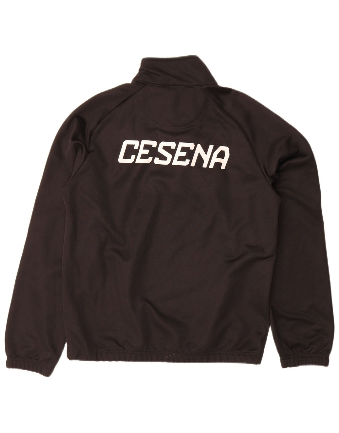 Kappa Mens Graphic Pullover Chándal Top Chaqueta Mediana Poliéster Negro
