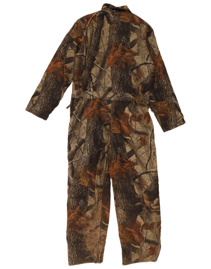 Mono VINTAGE de manga larga para niño 15-16 años Algodón floral caqui