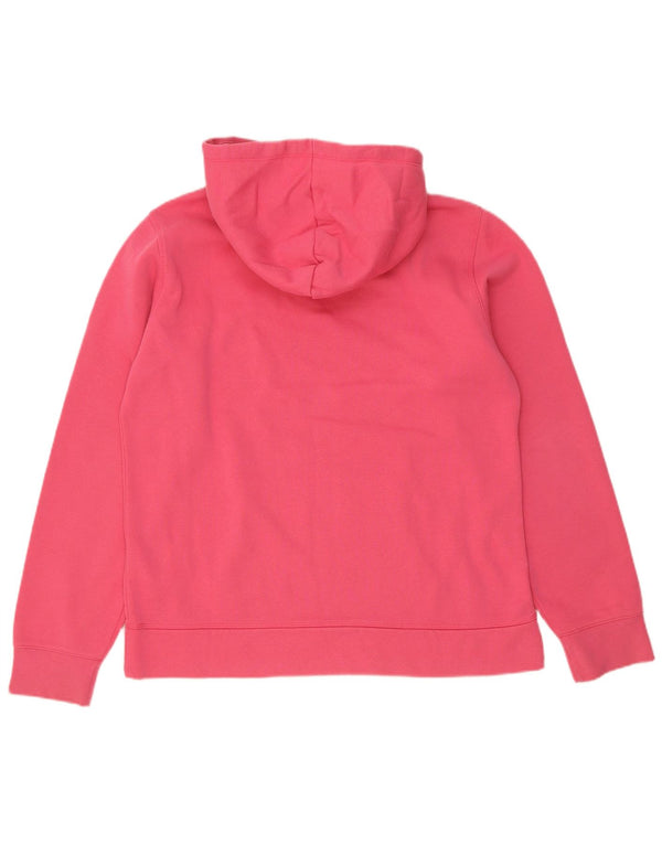 Champion Sudadera con capucha gráfica para mujer UK 18 XL Algodón rosa