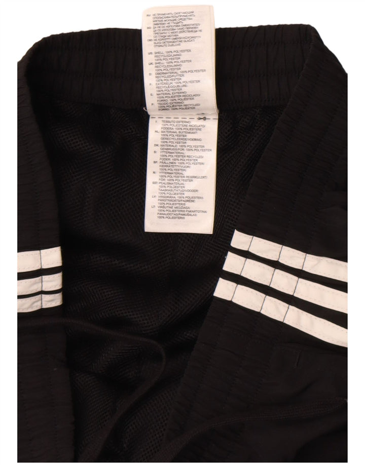 Adidas Hombre Pantalones De Chándal Joggers Medium Negro Poliéster