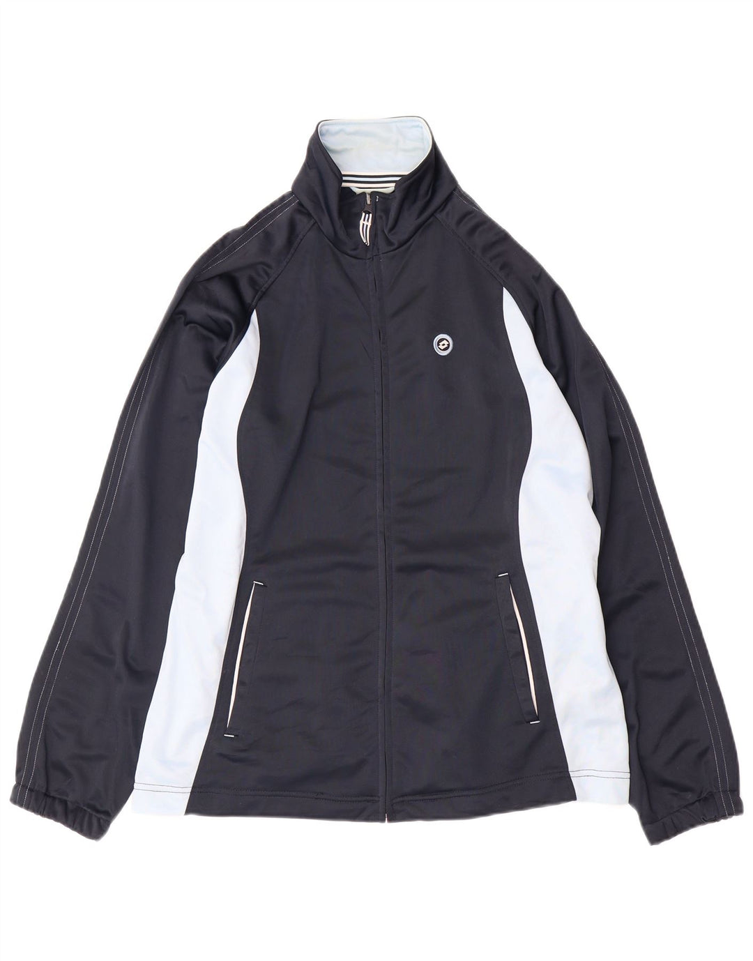 LOTTO Chándal completo para mujer ES 40 XL Azul marino Colorblock Poliéster