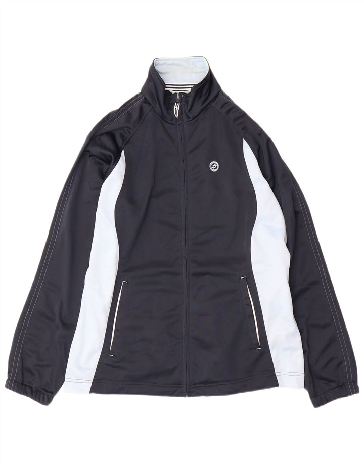 LOTTO Chándal completo para mujer ES 40 XL Azul marino Colorblock Poliéster