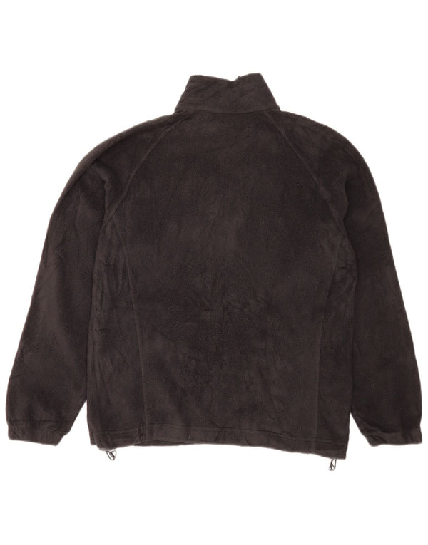 Columbia Chaqueta polar para hombre ES 38 Mediana Poliéster negro
