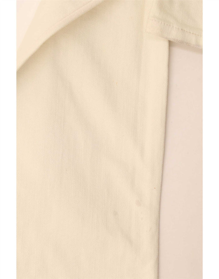 Diesel Mujer Lowky Slim Jeans W30 L34 Algodón Blanco Roto