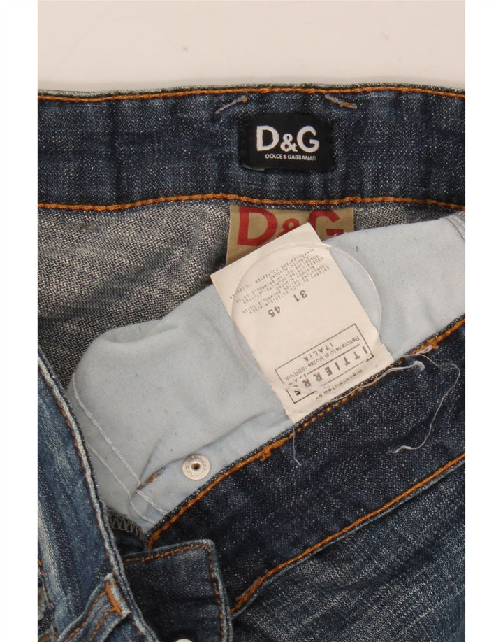 Dolce & Gabbana Vaqueros Rectos Hombre W31 L35 Algodón Azul