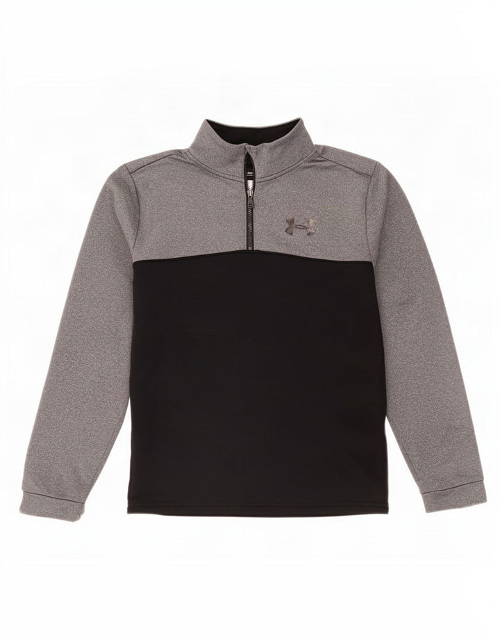 Under Armour Cold Gear - Chándal para niño, talla grande, color gris, 11-12 años