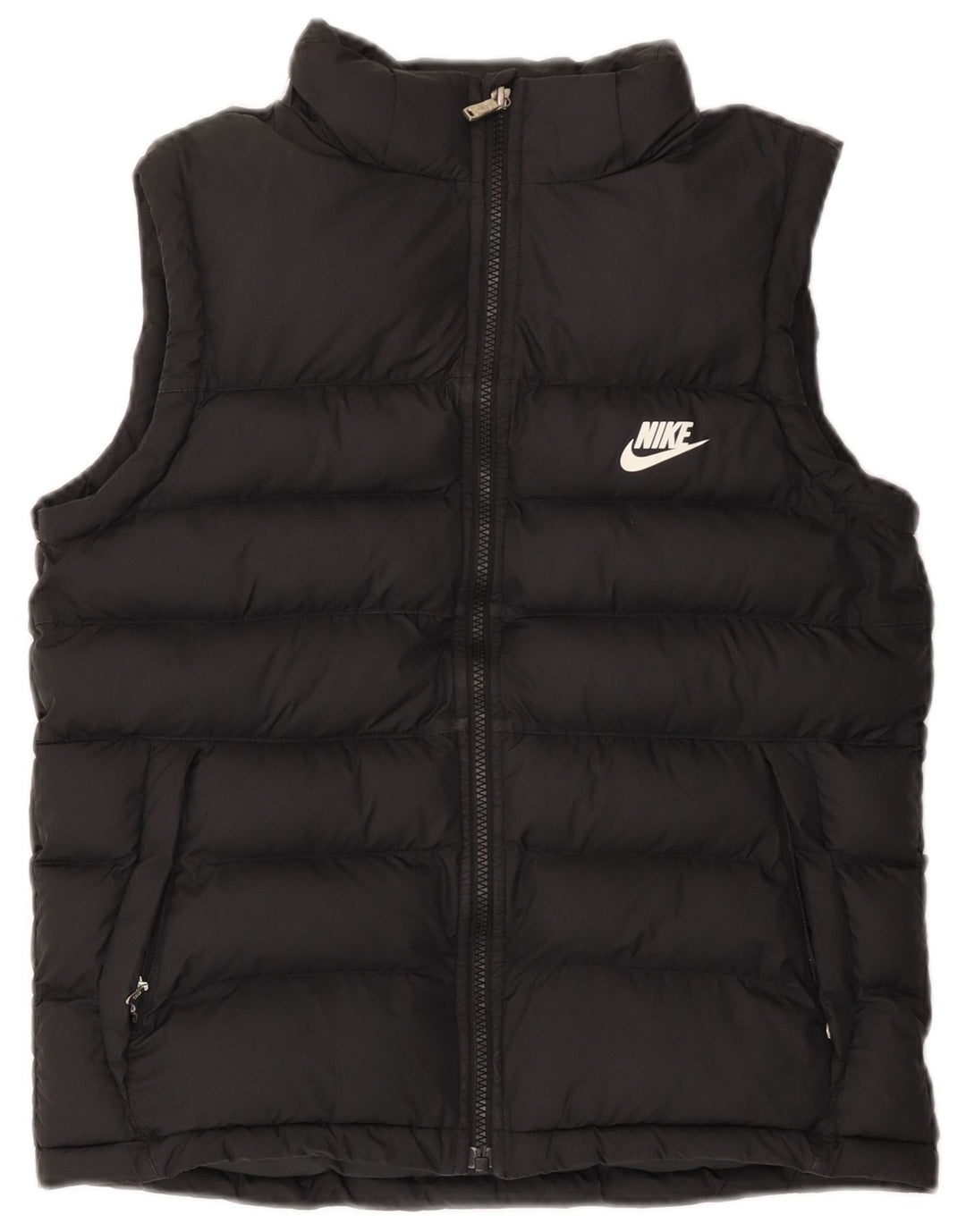 Nike Chaleco acolchado para niños 13-14 años XL Negro Poliéster