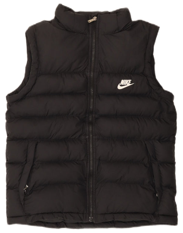 Nike Chaleco acolchado para niños 13-14 años XL Negro Poliéster