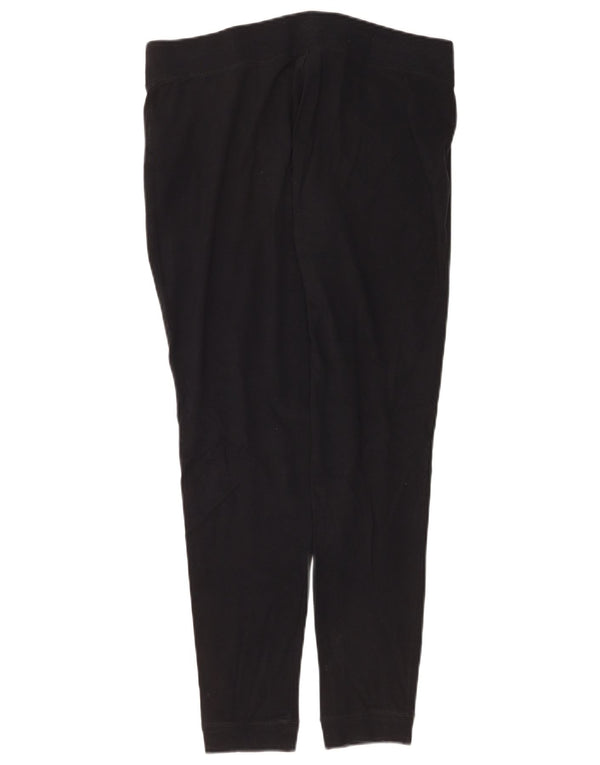 NIKE Mujer Chándal Pantalones Joggers UK 44 Mediano Negro Algodón